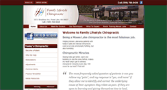 Desktop Screenshot of moseslakechiropractor.com
